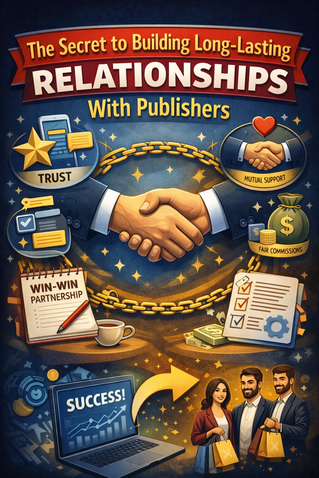 The Secret to Building Long-Lasting Relationships With Publishers
